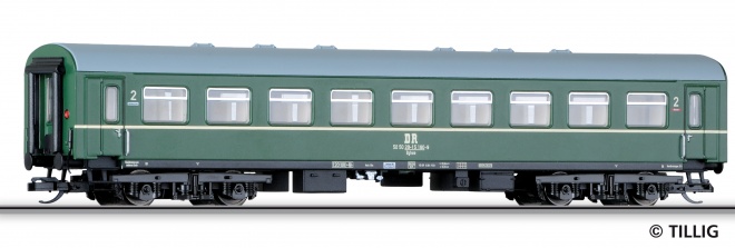 Passenger car 2nd class type Reko<br /><a href='images/pictures/Tillig/16621_HM.jpg' target='_blank'>Full size image</a>